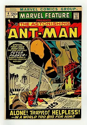 Marvel Feature #4 VG- 3.5 1972 1st App. Ant-Man Since 1960s • $15