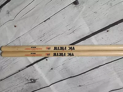 1 Pair (2 Pieces) Vic Firth American Classic  Wood Tip Drumsticks 16.5 Inch • $12
