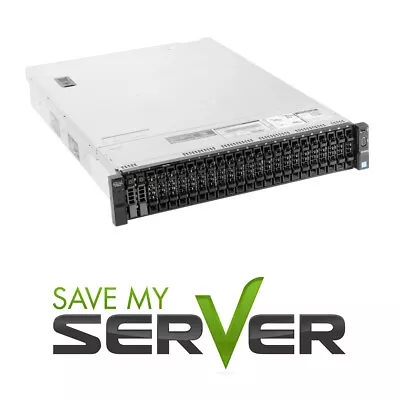 Dell PowerEdge R730XD Server | 2x 2650 V3=20 Cores | 128GB H730 | Choose Drives • $438.99