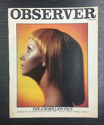 Observer Magazine: Five Decades Of Cosmetics Art From Bali 13th April 1969 • £8.99