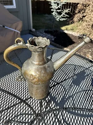 Vintage Metal Brass/copper Watering Can • $55