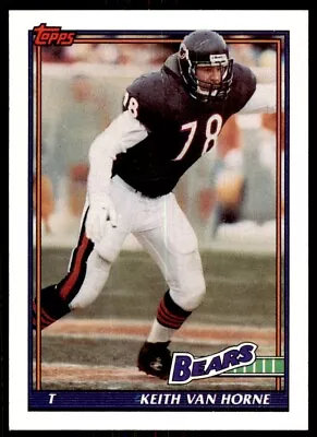 1991 Topps Keith Van Horne Chicago Bears #171 • $1.85