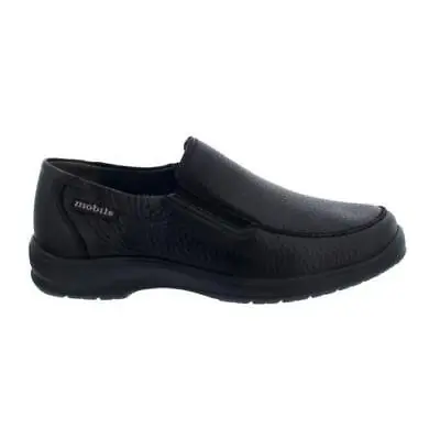 Mephisto Mobils Slippers Ewald Full Grain Smooth Black Removable Footbed Me • $226.74