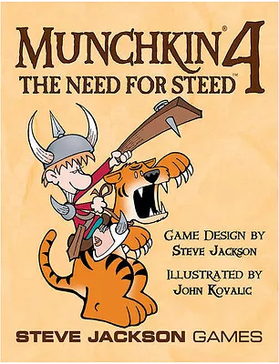 Munchkin 4: The Need For Steed Card Game Expansion Steve Jackson Games • $20.75