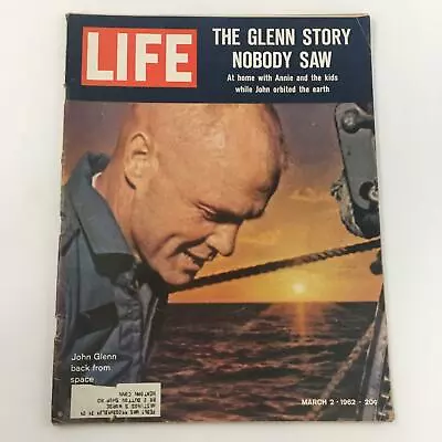 VTG Life Magazine March 2 1962 The John Glenn Story Nobody Saw • $13.95