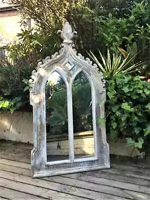 £149 • Buy Gothic Wood Antique Medieval Style Wall Mirror