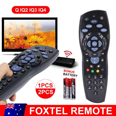 PAYTV For Foxtel Remote Control Compatible Standard Q IQ2 IQ3/IQ4 HD Replacement • $15.25