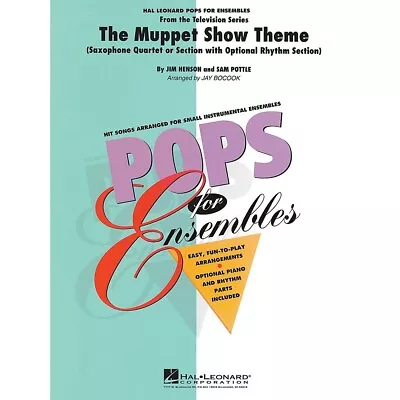 Hal Leonard The Muppet Show Theme Concert Band Level 2-3 Arranged By Jay Bocook • $25