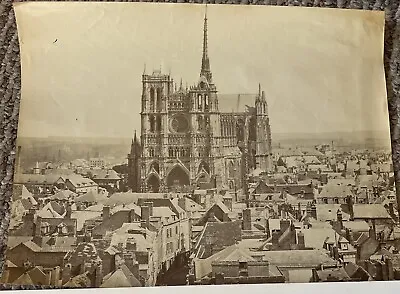 £28.15 • Buy Cathedral Of Amiens Paris 1916?old Antique Vintage Print Picture