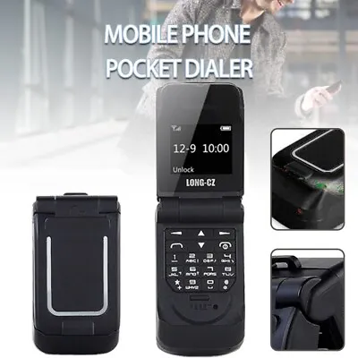 $18.99 • Buy 1x Mini Flip Mobile Phone Smallest Cell Phone Wireless Dialer Telephone For Kids