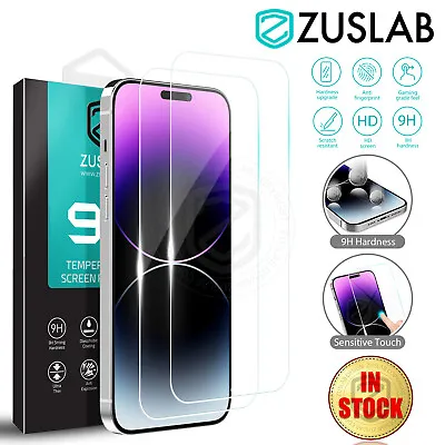 $4.46 • Buy IPhone 14 13 12 11 Pro XS Max XR 8 7 6 Tempered Glass Screen Protector For Apple