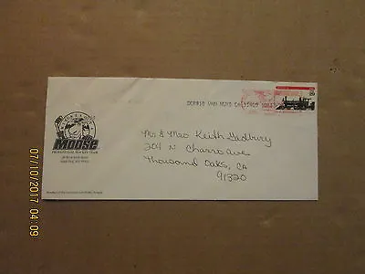 IHL Minnesota Moose Vintage Defunct Circa 1994 Dated Hockey Business Envelope • $25