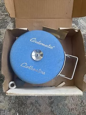Vintage Retractable Clothesline Cordomatic Including Box. 40 FT! Model CR-40 • $24.99