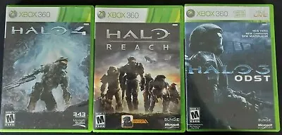 Halo Games (Microsoft Xbox 360) Tested Halo 3 Halo 4 Reach ODST Halo Wars • $9.99