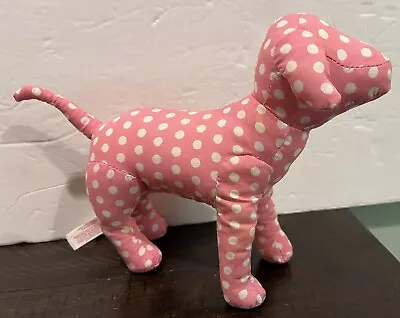 Victoria Secret Pink Stuffed Plush Dog Polka Dot 8  X5  • $10