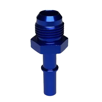 8AN AN8 Male To 3/8” Straight Barb Hose Line Adapter Aluminum Fuel Fitting • $8.99