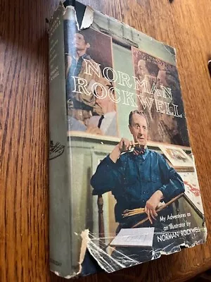 Norman Rockwell My Adentures As An Illustrator 1960 As Told Thomas Rockwell • $19.99