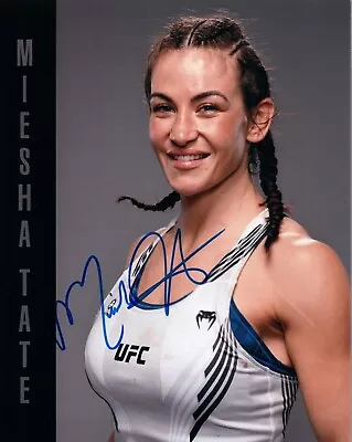 Miesha Tate Signed 8X10 PHOTO #83 UFC Bantamweight MMA FIGHTER Big Brother  • $29.99