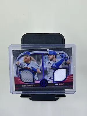 2022 Topps Tribute Dual Relics 2 Player /199 Max Muncy Justin Turner #DR2-TM • $8