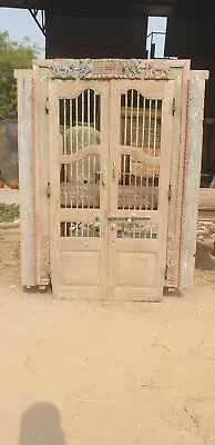 Vintage Indian Door Antique Indian Door Teak Wood Door Wooden • $3550