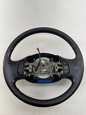 1997-2003 Ford F-150 F-250 & More Leather Steering Wheel Genuine OEM Black • $109.99