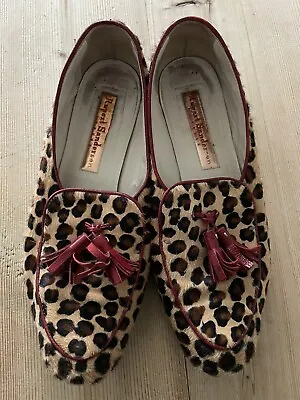 £16.50 • Buy Rupert Sanderson Leopard Loafers Size 38