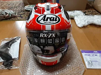 Arai REA SB2 Full Face Helmet RX-7X Corsair-X RX-7V Casque L-Size (59-60 Cm) • $723