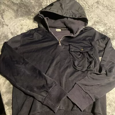 CP COMPANY Diagonal Raised Cuff Hoodie Size Small • $46.99