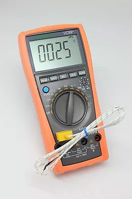 VC99 3 6/­7 Auto Range DMM Multimeter Tester AC DC Buzz Temp RCF 17B • $46.13