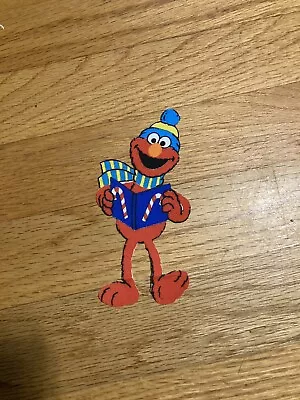 Iron On Ready Sesame Street Elmo Christmas Caroling Fabric Applique • $3.99