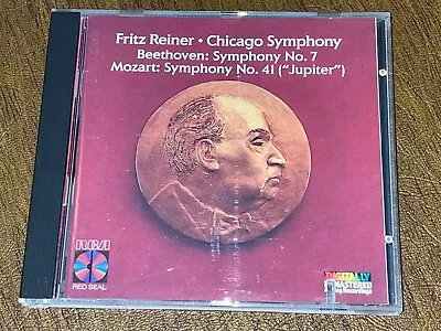 Reiner-beethoven:symphony No. 7 Mozart No. 41/orig Rca Red Seal-usa No Ifpi • $1.99