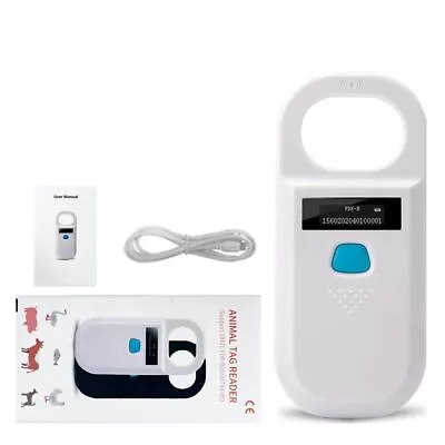 Tbeciuq Pet Microchip Scanner Rechargeable RFID EMID Micro Pet Chip Scanner 1... • $54.10