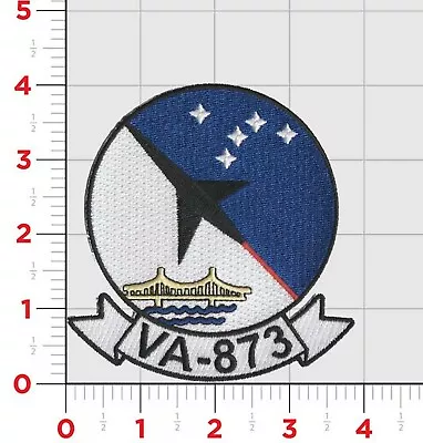 $29.99 • Buy 4  Navy Va-873 Fixed Wing Squadron Nas Alameda Military Embroidered Patch