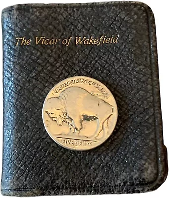 Antique Miniature Book: The Vicar Of Wakefield - Oliver Goldsmith- 1900 -London • $60