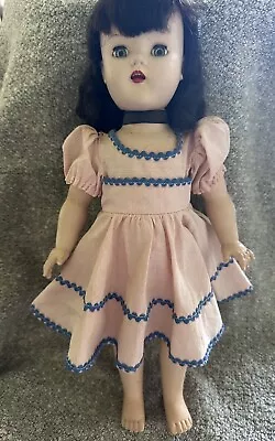 Vintage Horsman Lu Annn Simms Hard Plastic Walker Doll 1952/53 16 IN • $6.99