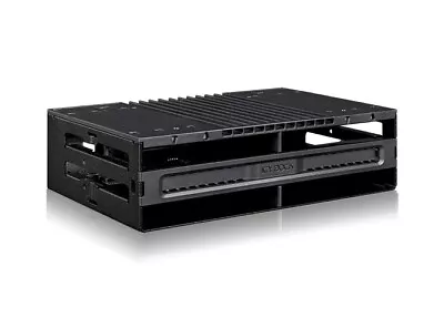 New ICY Dock FlexiDOCK MB024SP-B 4 Bay 2.5  SATA SAS SSD HDD Mobile Rack • £52.79