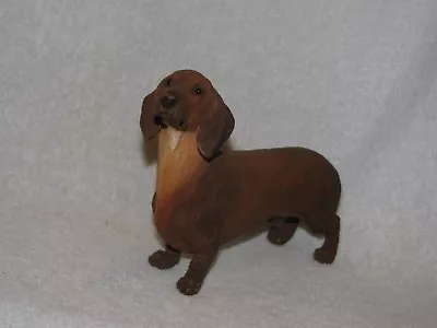 Nicely Detailed Standing Dachshund Dog Figurine • $12.99