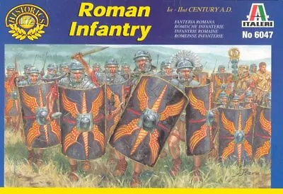 Italeri 1/72 Roman Infantry AD # 6047 - Plastic Model Figures • £9.99