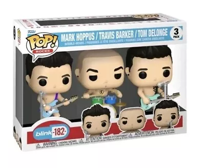 £29.99 • Buy Funko Pop! Rocks - Blink 182 30th Anniversary 3 Pack - New