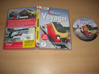 VOYAGER Add-On Expansion Pack For RAIL SIMULATOR Sim Pc DVD Rom Nm FAST DISPATCH • £8.99