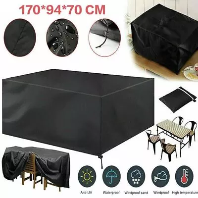 Outdoor Furniture Cover UV Waterproof Garden Patio Table Chair Shelter Protector • $22.98