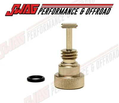 03-07 Ford 6.0 6.0L Powerstroke Diesel HFCM Water In Fuel WIF Drain Plug - Gold • $13.33