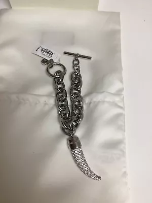 Michael KORS Pave’ Crystal Horn Bracelet NWT Mkj3170 Just Gorgeous $125 • $98