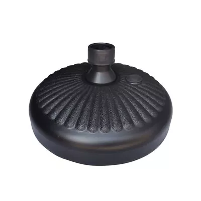 Black Umbrella Base Stand Filled Down With Water Or Sand Lightweight Stand • $35.91