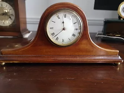 Vintage Wooden Napoleon Hat Mantle Clock • £49