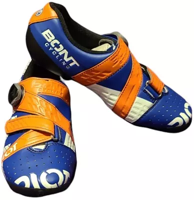 Bont Riot Road BOA Bicycle Bike Cycling Shoes Midnight Mega Crimson Sz 7 US 40.5 • $124