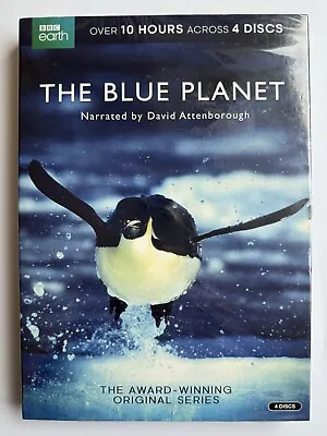 The Blue Planet *NEW & SEALED* DVD *FREE POSTAGE* David Attenborough 4 Disc Box • £4.89