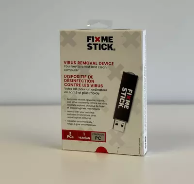 FixMeStick Virus Removal Device - New Sealed - Protect Your Windows PCs • $36.58