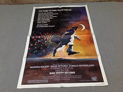 1983 Max Dugan Returns Original Movie House Full Sheet Poster • $75