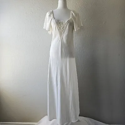 Vintage Valentino Intimo Union Made Maxi Nightgown Slip Dress • $120